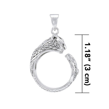 Sterling Silver Celtic Owl Pendant TPD4860 - Jewelry